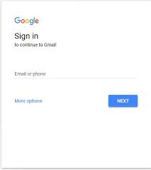 gmail sign in