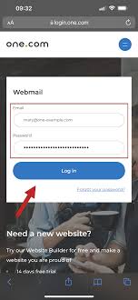 webmail one login