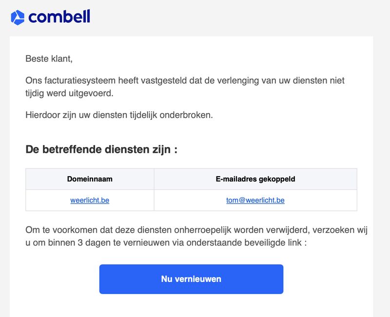 webmail combell com