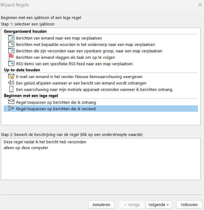 mails terughalen outlook